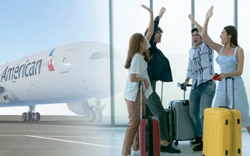What is the group booking process with American Airlines?
